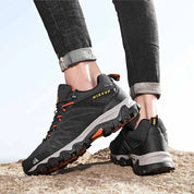HIKEUP Leather Trekking Sneakers