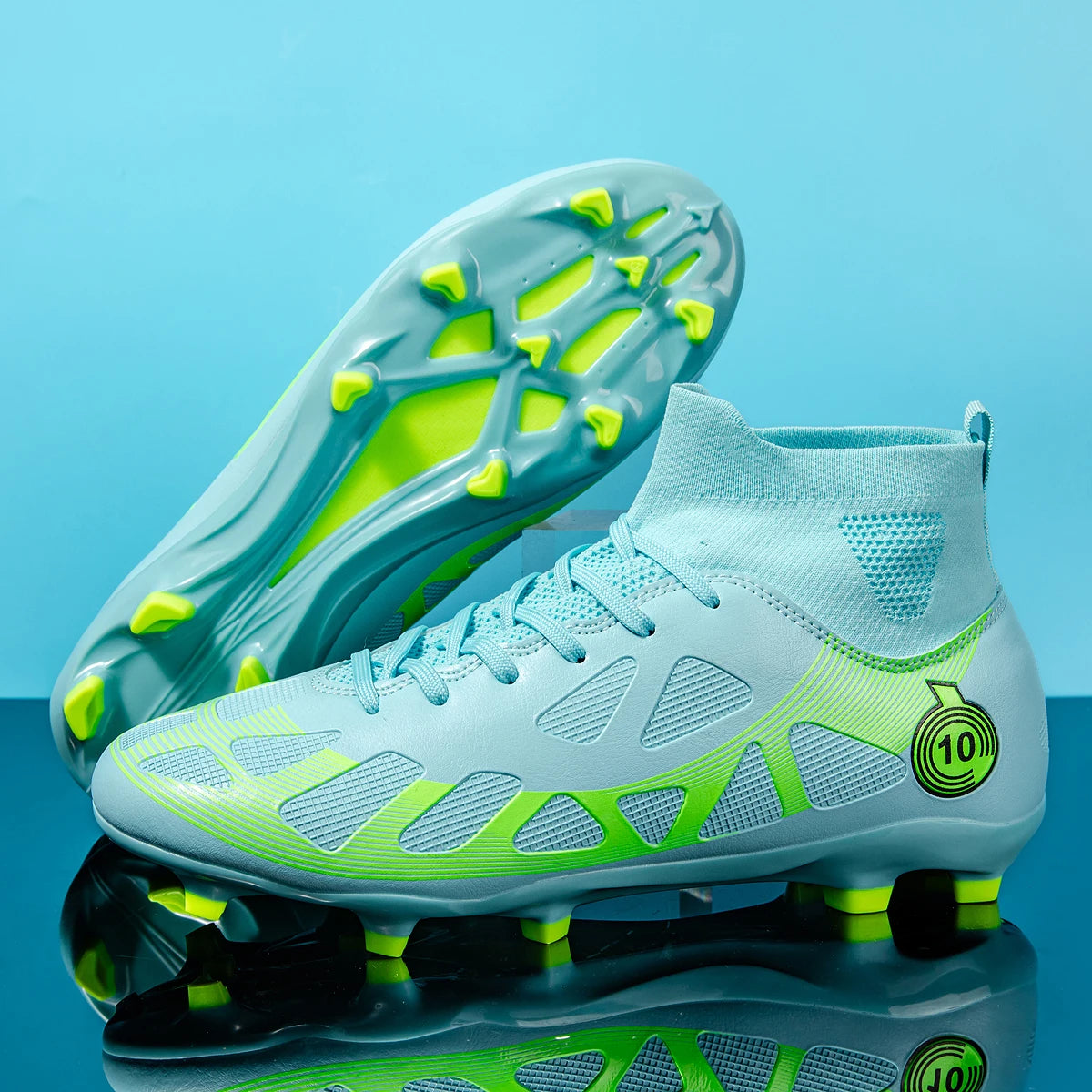 StrikerForce High-Top Soccer Boots