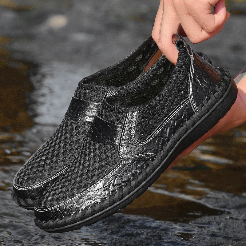 BreezeStitch Mesh Loafers