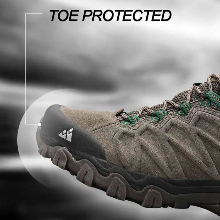 HIKEUP Leather Trekking Sneakers