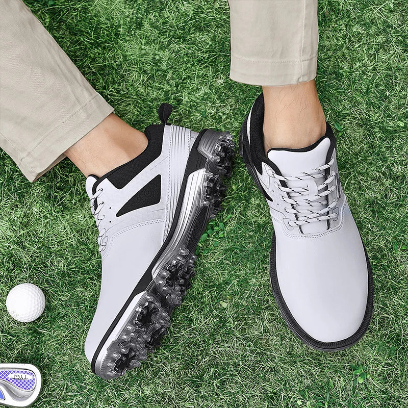 Bamboo Fiber Leather Golf Shoes